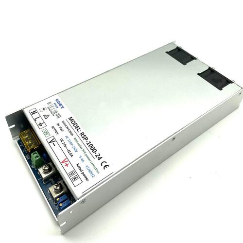 议价开关电源：1U超薄 主动式PFC DC24V 1000可维修