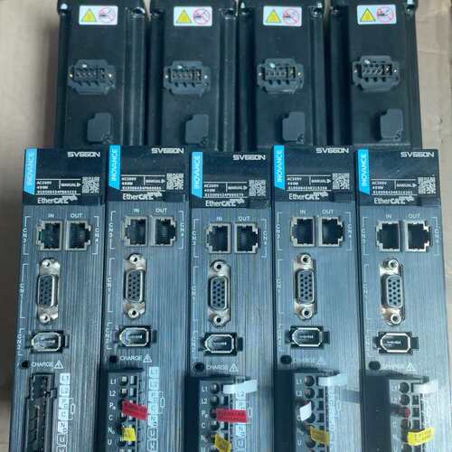 议价汇川400W伺服驱动电机整套，SV660NS2R8I驱动+M可维修