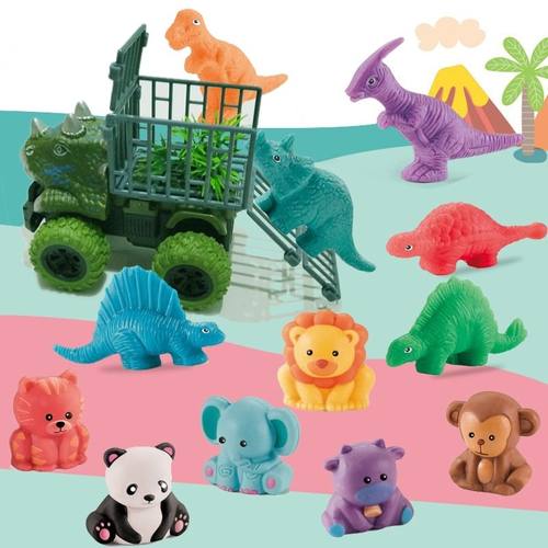 彩泥模具工具套装压模粘土儿童动物3d橡皮泥模型宝宝手工制作模具