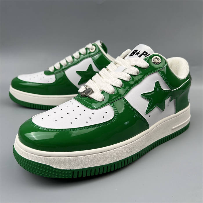 潮牌原单断码漆皮星星漆皮休闲板鞋百搭潮流鞋真皮男鞋撤柜捡漏鞋