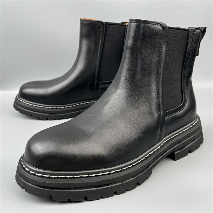 切尔西靴外贸原单户外男高帮英伦牛皮男靴真皮马丁皮靴男士短靴子,流行男鞋,切尔西靴,淘宝优惠券,粉丝福利购,淘宝优惠卷