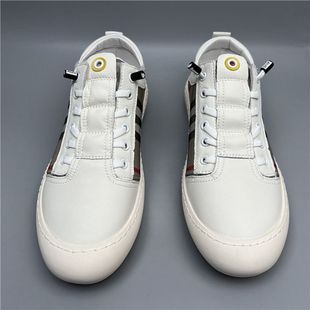 牛皮鞋 男款 潮流断码 鞋 外贸原单脚蹬白色男鞋 捡漏上线板鞋 休闲皮鞋