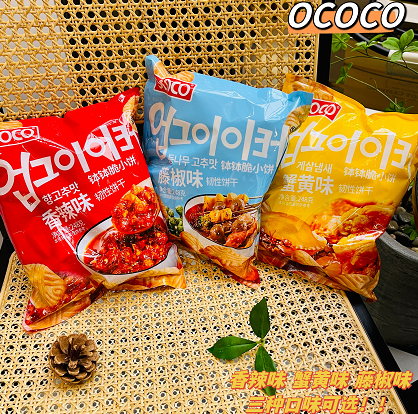 OCOCO钵钵脆小饼酥脆饼干248g