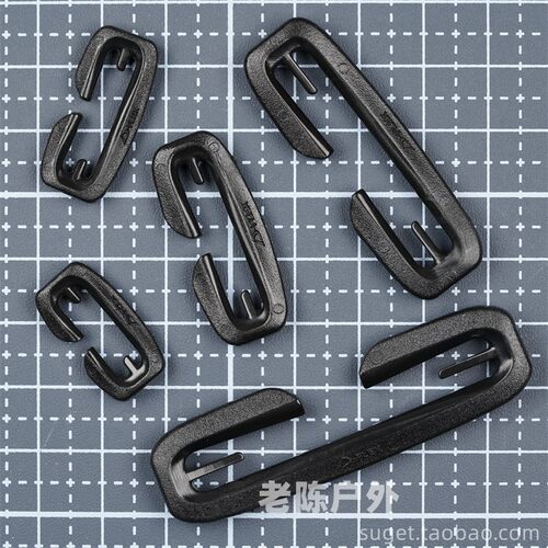 多耐福扣具开口方扣C扣DIY配件