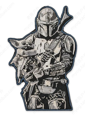 现货 美国PDW Mando and Grogu v2 Morale Patch 曼达洛古古臂章