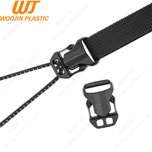 buckle WOOJIN扣具WJ扣件 Lion Buddy 15MM织带转绳插扣 Spider