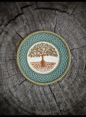 现货 美国PDW Yggdrasil Morale Patch 世界树臂章 户外魔术贴