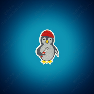 现货 美国PDW Team-Z EDC Penguin Morale Patch 企鹅臂章 魔术贴