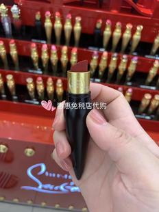 CL口红萝卜丁女王权杖黑管口红001M600M 清仓Christian Louboutin