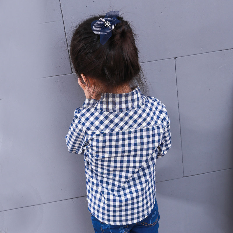 Chemise fille à manche longue - Ref 2085426 Image 4