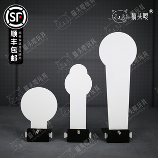 新品金属击倒靶包邮射击金属靶例书标准靶idpa与ipsc比赛软弹钢靶