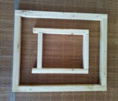 特价 丝印木框花印木框印花跑台杉木木框印花网框定做厂家直销