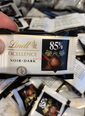现货 健康低糖法国工厂瑞士莲70%,85%黑巧小排巧克力