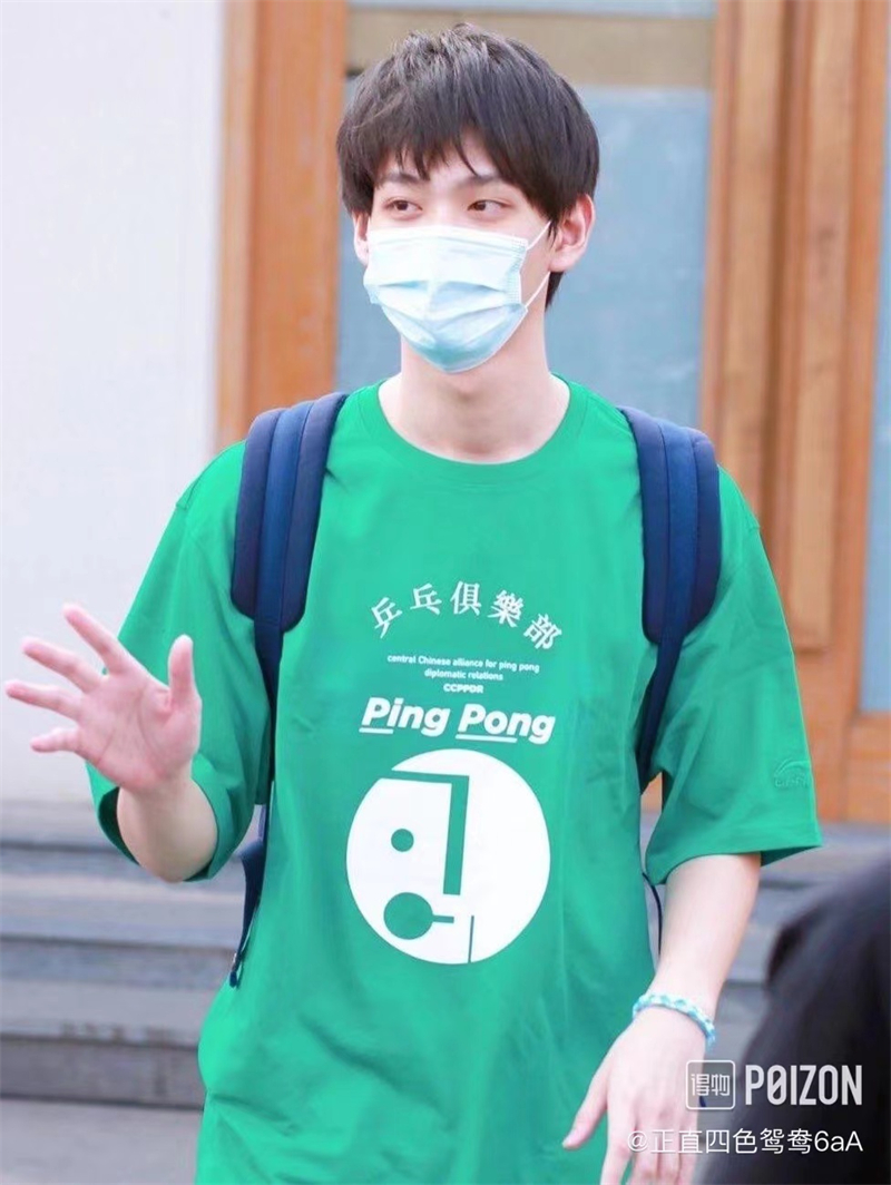 中国李宁男女纯棉潮流短袖T恤