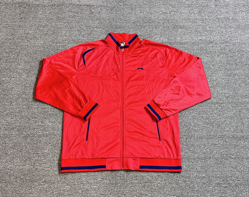 李宁足球运动男子立领外套卫衣