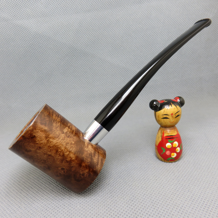 意大利贝拉蒂尼Barontini石楠木烟斗3mm军插带冷凝器Cesare水手斗