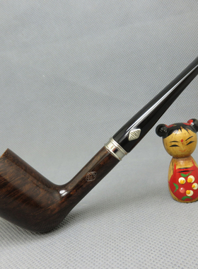 意大利brebbia布雷比亚 3mm石楠木光面烟斗MPB复古vintage noce52