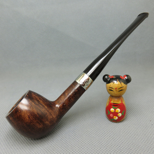 爱尔兰进口彼得森Peterson银圈石楠木烟斗3mm老式男士 ARAN 85