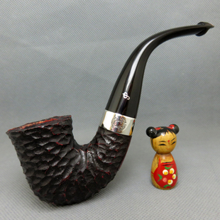 爱尔兰Peterson彼得森925银圈石楠木烟斗3mm福尔摩斯original原稿