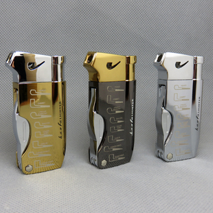 斯派克SPUNK823-2充气烟斗专用打火机斜火带工具压棒通针复古明火