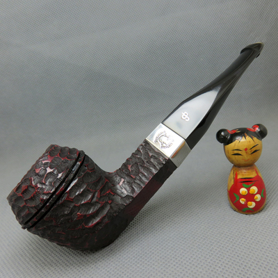 爱尔兰Peterson彼得森925银圈石楠木烟斗3mm福尔摩斯Bakerstreet