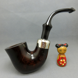 爱尔兰彼得森Peterson石楠木男士军插P嘴系统烟斗SYSTEM XL315