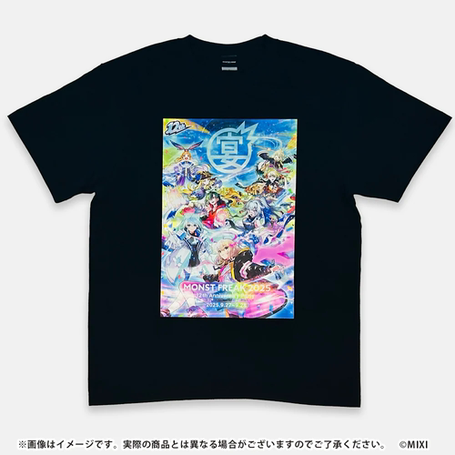 12周年 MONST FREAK 2025金属质感T恤短袖纯棉 怪物弹珠周边