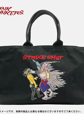 PUNK DRUNKERS × 怪物弹珠联名 托特包带拉链 真兽史特莱克 周边