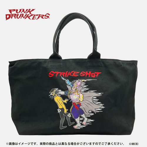 PUNK DRUNKERS × 怪物弹珠联名 托特包带拉链 真兽史特莱克 周边