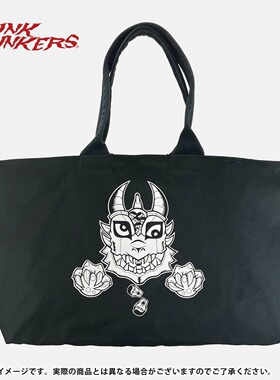 PUNK DRUNKERS × 怪物弹珠联名 托特包 扭蛋龙头大明神 周边