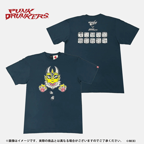 PUNK DRUNKERS × 怪物弹珠联名 扭蛋龙头大明神短袖T恤纯棉周边
