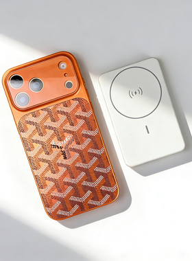 秒变17新款适用苹果17promax手机壳磁吸橙色iphone16pro保护套镜头全包15软边防刮高级小众情侣好看戈雅狗牙