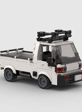 跨境热卖兼容积木MOC-115420 本田柳州仔 皮卡ACTY拼装8格车模型