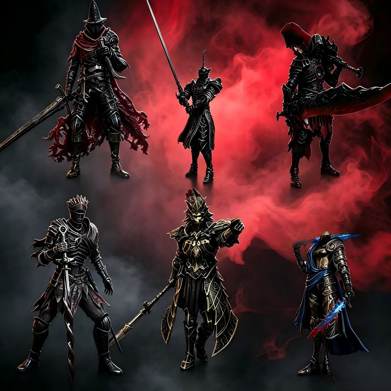 黑暗之魂3 艾尔登法环 骑士手3D模型摆件