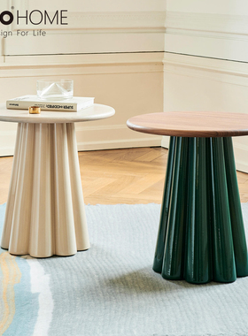 idao设计艺术独特优雅别致边桌咖啡桌圆润造型个性鲜明色彩丰富