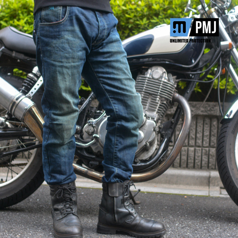 意大利摩托机车牛仔裤凯夫内衬