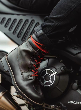 意大利 Stylmartin YUROK  防水透气运动复古风格 马丁靴骑行靴