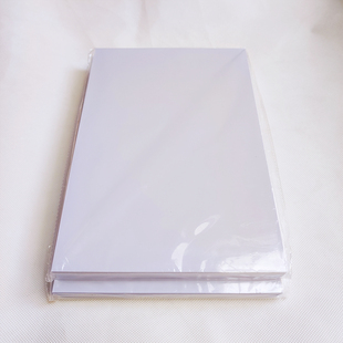 a4a3中料0.15 0.6mm 0.25喷墨打印料 免层压PVC证卡材料0.46 散装