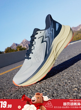 361Phoenix凤凰跑步鞋冬季新款稳定缓震跑鞋耐磨防滑厚底运动鞋男