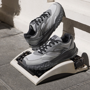 361°酥饼男鞋休闲鞋春季新款网面透气增高复古老爹鞋运动鞋子男