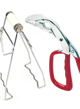 台湾多用途加厚防滑把手防烫锅夹子取碗器双雄A703C2包邮优惠促销