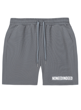 NNID 华夫格印花压花男欧美风logo五分短裤宽松休闲运动透气