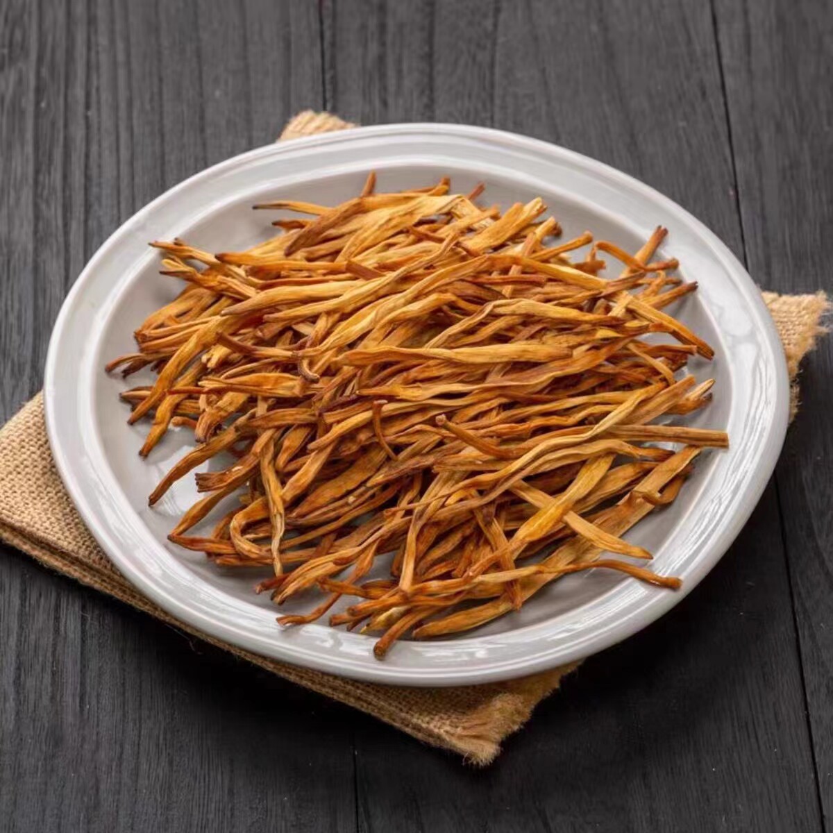 陕南特产农家自晒黄花菜特产干货金针菜干黄花菜萱草花250g