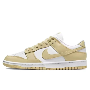 NIKE/耐克 DUNK LOW米白色低帮男鞋复古耐磨休闲板鞋 DV0833-100