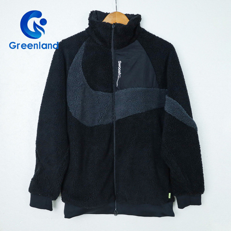 Nike/耐克 男装大勾羊羔绒双面穿保暖立领夹克外套 FB1910-010