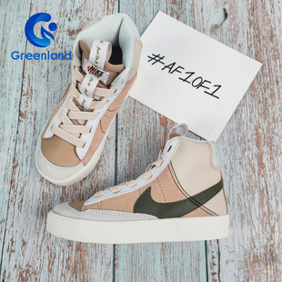 DQ0370 Nike 大童高帮开拓者运动舒适休闲板鞋 BLAZER 100 耐克