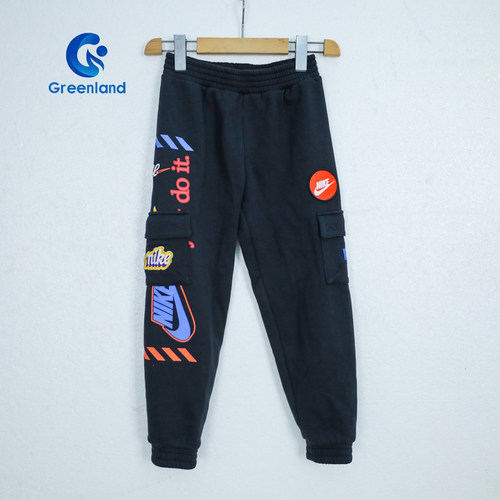 耐克长裤小童针织加绒休闲舒适