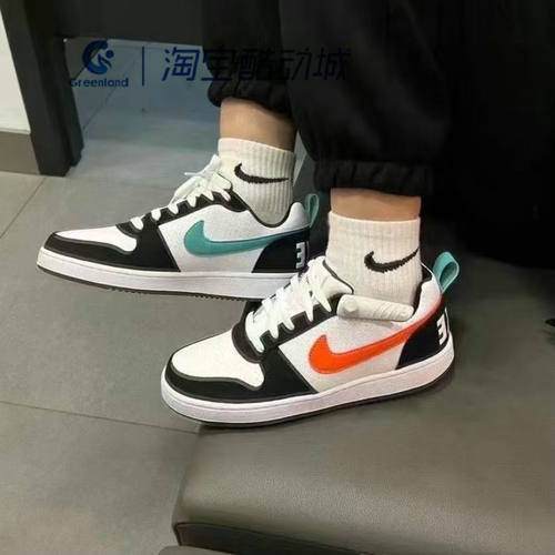 NIKE耐克系带女子低帮运动板鞋