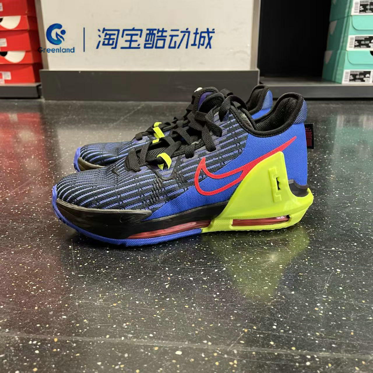 Nike/耐克运动GS女子大童休闲古潮流系带篮球鞋DD0423-405