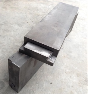 燕尾槽导轨直线滑台模组手轮拖板一字操作工作台无杆铸铁滑块托板